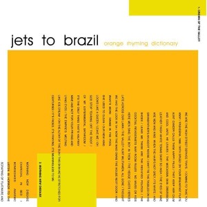 Jets To Brazil - Orange Rhyming Dictionary