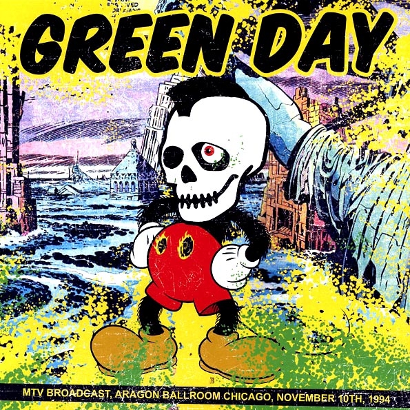 Green Day - Mtv Broadcast Aragon Ballroom Chicago, Nov.10, 1994
