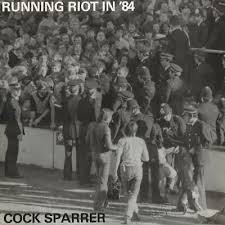 Cock Sparrer - Running Riot In '84 (black Ice W/white Splatter)