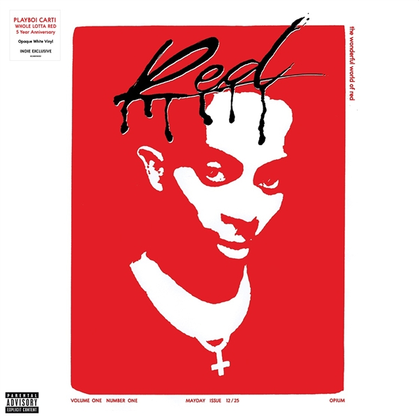 Playboi Carti - Whole Lotta Red (indie 5 Yr Ann)(white Vinyl)