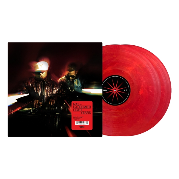 Nas & Dj Premier - Light Years (sunset Red Vinyl)