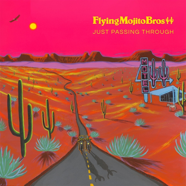 Flying Mojito Bros - Just Pasing Through (orange & Pink Splatter)