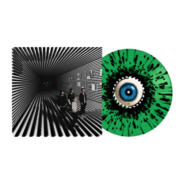 Broadside - Nowhere At Last (green W/black Splatter)