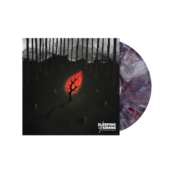 Sleeping With Sirens - An Ending In Itself (black/white/red Swirl) (indie)