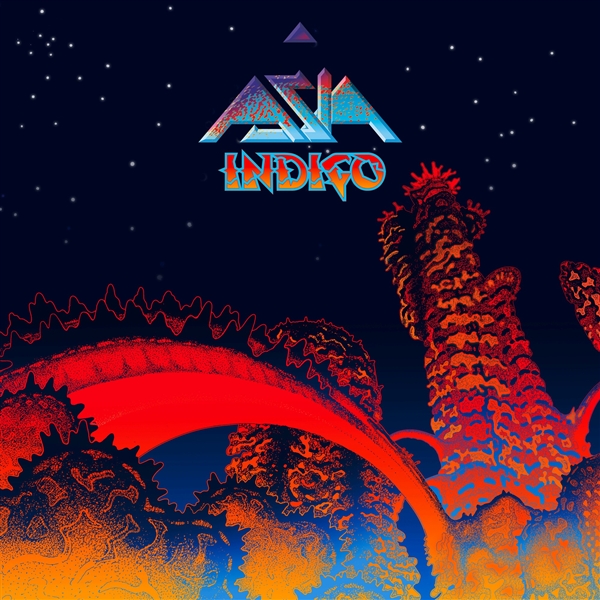 Asia - Indigo (indie) (orange/blue Splatter)