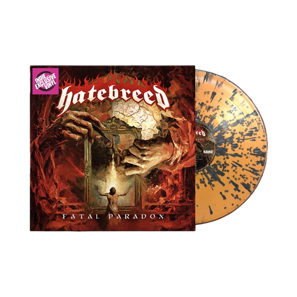 Hatebreed - Fatal Paradox (indie) (orange/black Splatter)