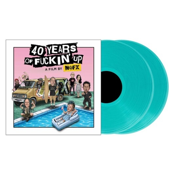 O.s.t./nofx - 40 Years Of Fuckin Up (turquoise Vinyl)