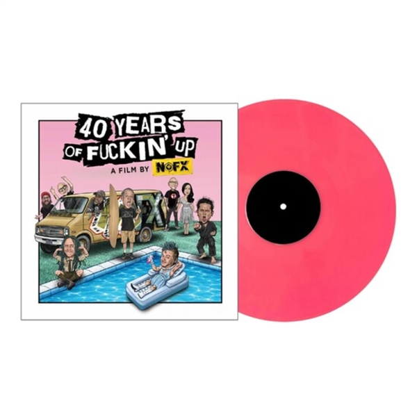 O.s.t./nofx - 40 Yeard Of Fucking Up (pink Vinyl)