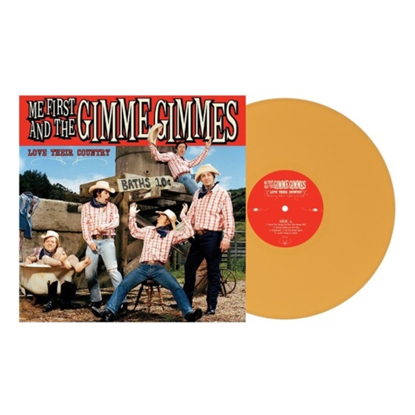 Me First And The Gimme Gimmes - Love Their Country (mustard Yellow Vinyl)