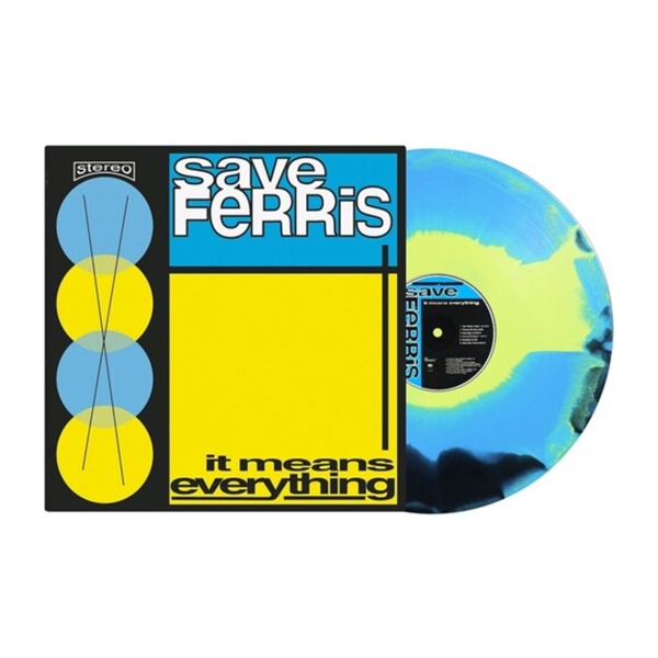 Save Ferris - It Means Everything (blue/yellow/black Splatter)