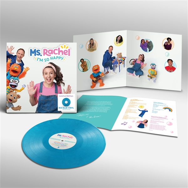 Ms. Rachel - I'm So Happy (eco Blue Vinyl)