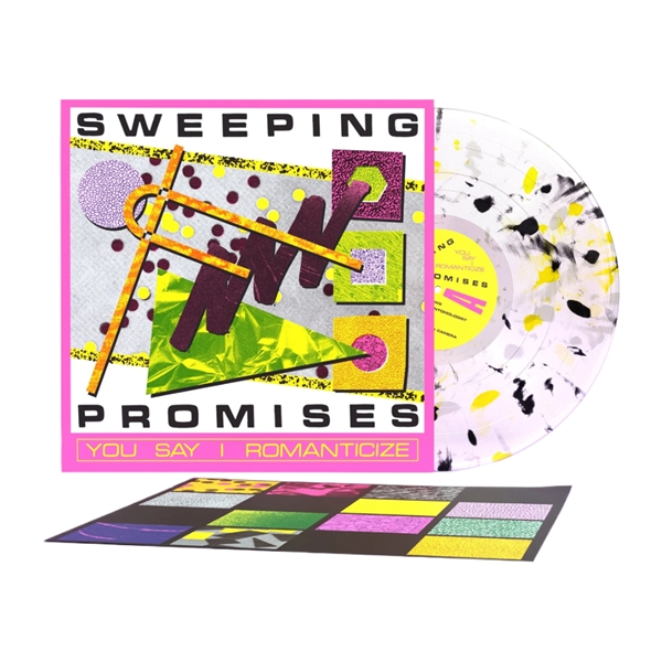 Sweeping Promises - You Say I Romanticize (clear W/yellow & Black Splatter)