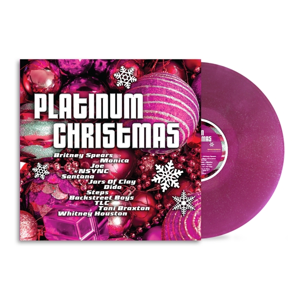 Various - Platinum Christmas (pink Glitter Vinyl)