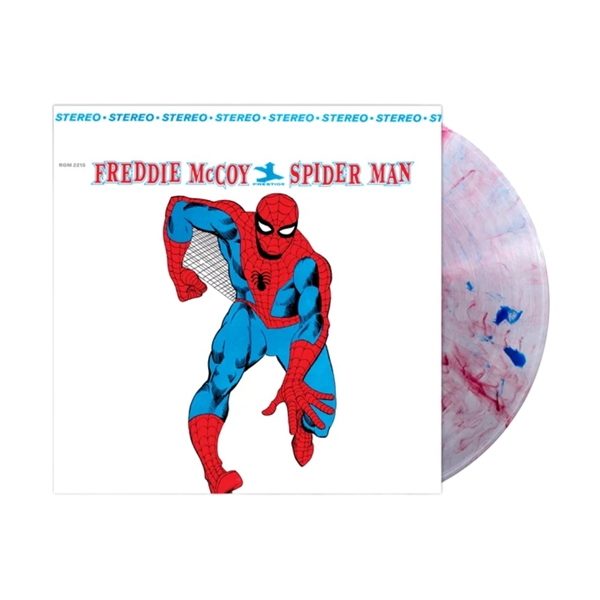 Mccoy, Freddie - Spider Man (60th Anniversary) (analog) (clear W/red& Blue Swirl)